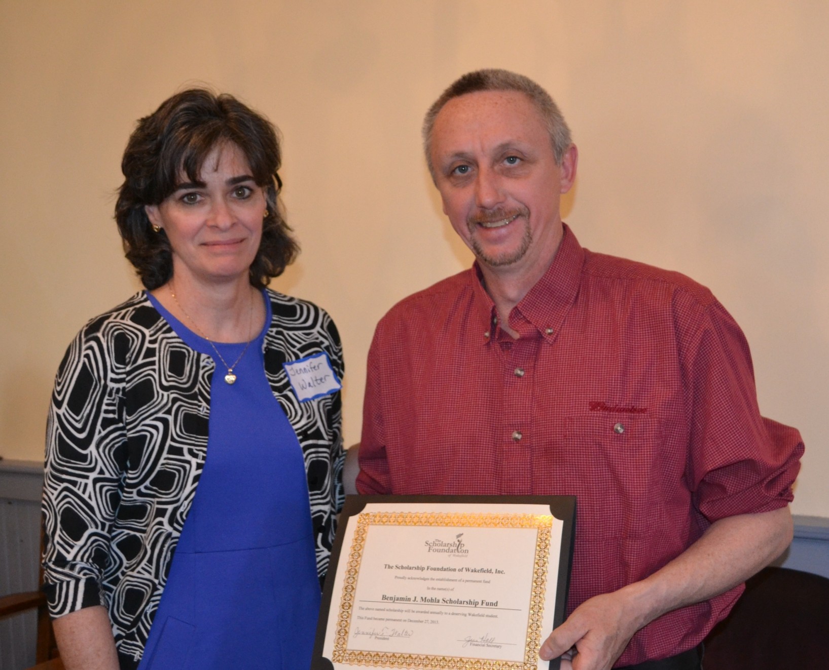 Benjamin J. Mohla Scholarship Fund