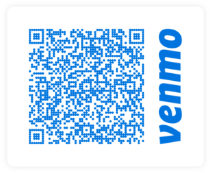 Venmo QR code for payments or transactions.